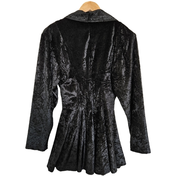 Vintage Le Chateau Velour Top - Picture 3 of 7